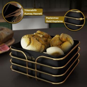 Çörek qabı
Türkiye istehsalı
Paslanmaz ve ya qaralmaz material