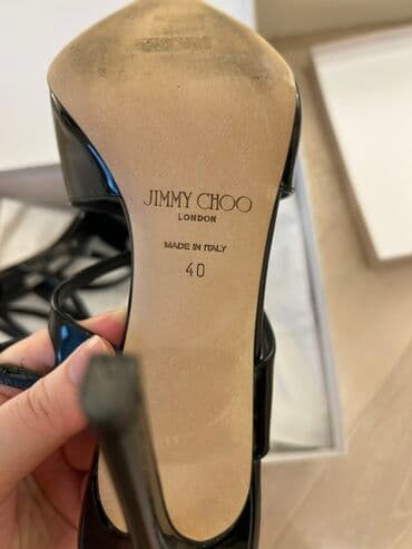 qadin sapaskileri: Tuflilər, Ölçü: 40, rəng - Qara, İşlənmiş — 5