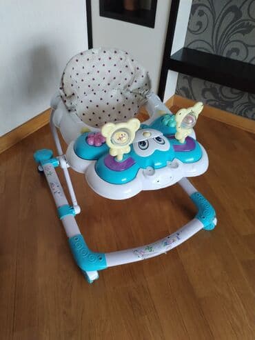 Детские электрокары: Uşaq gəzdirəni / yürüteç yaxşı vəziyyətdədir. Sınığı yoxdur — 1