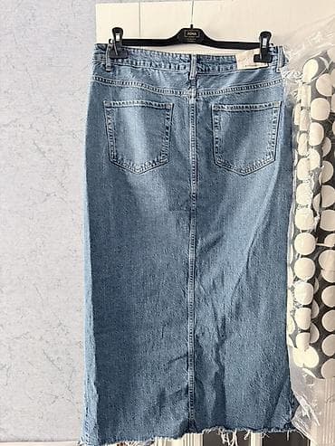 deniz geyimi: Midi Ətək, Stradivarius, Cins — 3