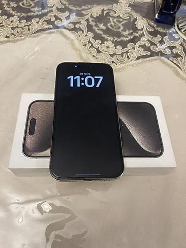 IPhone 15 Pro, 256 GB, Natural Titanium, Face ID