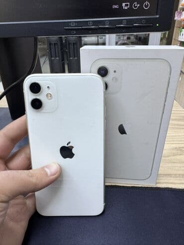 Мобильные телефоны: IPhone 11, 128 ГБ, Белый, Face ID — 2
