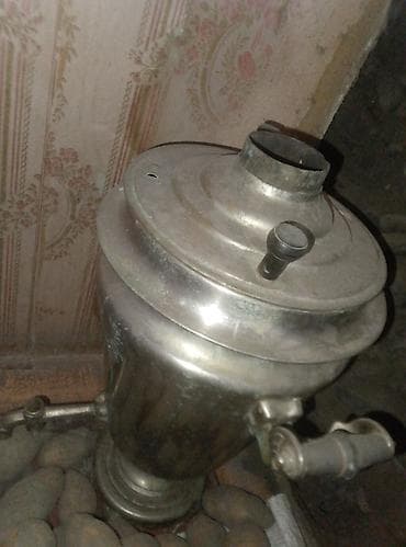 su qrafini: İşlənmiş Od Samovar, 10 l, Ünvandan götürmə — 1