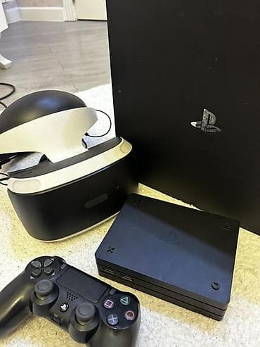 pse 4: PlayStation 4 pro VR dəsti Komplekt: - PS4 pro konsolu - PlayStation — 1