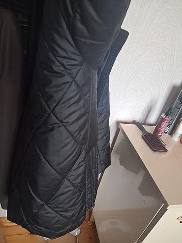 palto qadın üçün: Palto, M, rəng - Qara — 2