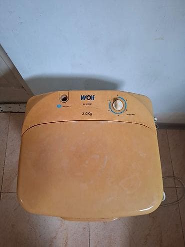 Wolf W30BW mini paltaryuyan maşın - Tutum: 3.0 kq - Güc: 300 W - at lalafo.az Wolf W30BW mini paltaryuyan maşın - Tutum: 3.0 kq - Güc: 300 W -