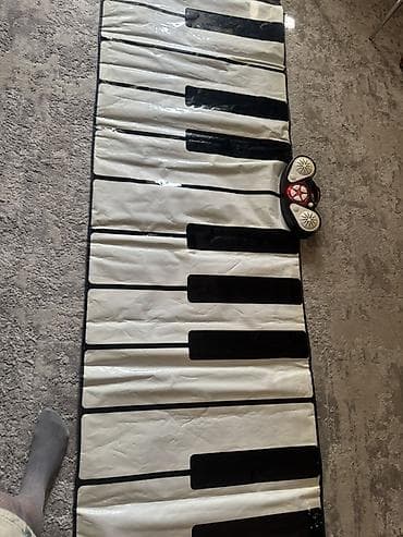 uşaq ucun ev: Nəhəng interaktiv piano xalçası - Ayaqla və ya əllə basaraq çalınan — 2