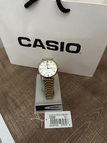 Qol saatı, Casio, rəng - Qızılı — 2