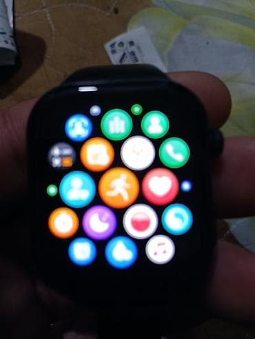 Smart saat, Smart, Sensor ekran, rəng - Qara