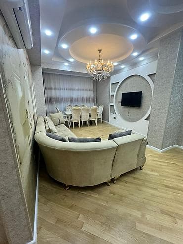 xirdalan emlak: Zümrüd Residence-də Təbriz Küçəsində Tam Əşyalı, Yelçəkən 3 Otaqlı — 4
