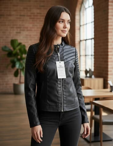 Toy paltarları və aksesuarları: Dəri kurtka, M — 2