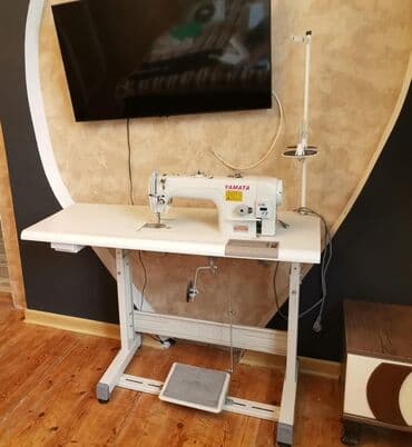 yanmayan ip: Yamata sənaye tikiş maşını – stolüstü komplekt. - Marka/model: YAMATA — 1