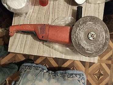 Mexaniki əl alətləri: Güclü bucaq slifkası (bolqar) – iri diskli model - Şəbəkə ilə işləyən — 1