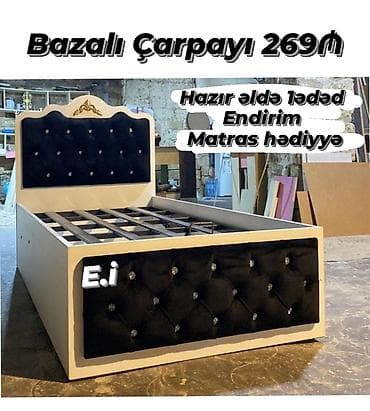 carpayi sifarisi: Yeni, Təknəfərlik çarpayı, Bazalı, Matras ilə — 1