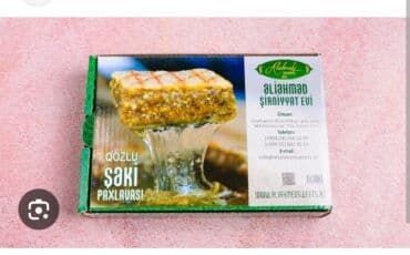 Şəki paxlavası – sifarişlə gətirilir yarım kq 6 m,1kq 12manat Isteyen