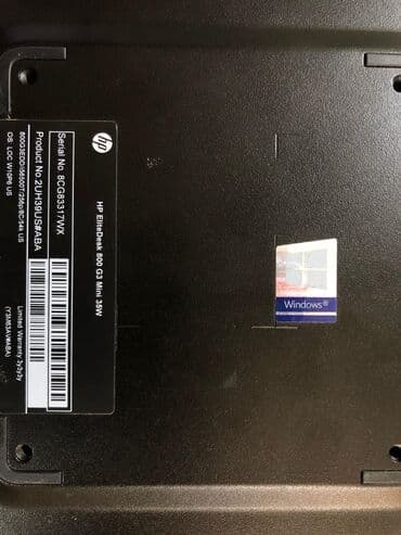 ssd 256: Salam. HP Elitedesk 800 G3 💰 Qiymət: 325 AZN ✅ Məhsula 6 ay zəmanət — 4