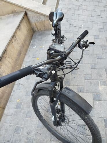 qalin tekerli velosiped: Şəhər və yüngül off-road üçün dağ velosipedi - Rəng: qara - Çərçivə — 2