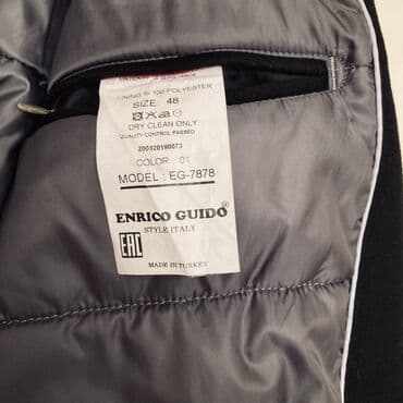 ekodəridən kişi gödəkçəsi: Enrico Guido kişi qış gödəkçəsi - Brend: Enrico Guido (Model — 4