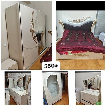 membran mebel: *550₼ YATAQ qonaq mebeli :-TƏCİLİ SATILIR*‼️ Yaxşı vəziyyətdədir baza — 1