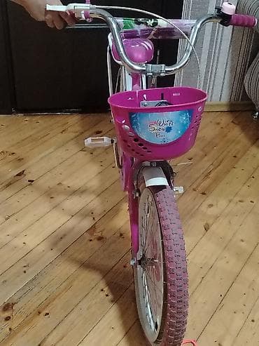volta vsm: Uşaq velosipedi – White Snow BMX dizaynı - Rəng: çəhrayı-ağ, çiçək və — 1