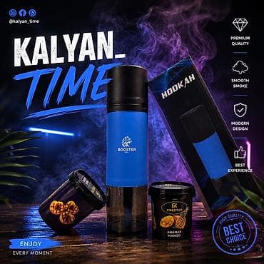 боо: Məhsul: Portativ qəlyan ev maşın hookah) Xüsusiyyətlər: - Kompakt — 1