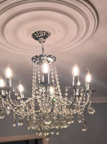 ультрафиолетовая лампа для дезинфекции: Çılçıraq, 8 lampa, Şüşə — 3