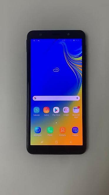 note 6 samsung: Samsung Galaxy A7 2018, 64 GB, rəng - Qara, Zəmanət — 1