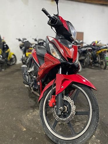 Мототранспорт: Moped/motosiklet – sport üslubunda “Stufan GT” (qırmızı-qara rəng) - — 1