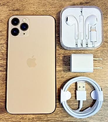 paltaryuyan 2 ci əl: IPhone 11 Pro Max, 256 GB, Qızılı, Face ID — 1