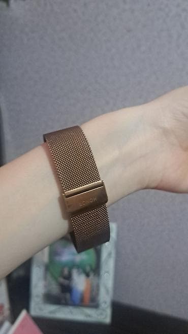 casio saat: Zərif dizaynlı smart saat - Rəng: qızılı gövdə, gül qızılı halqa və — 3