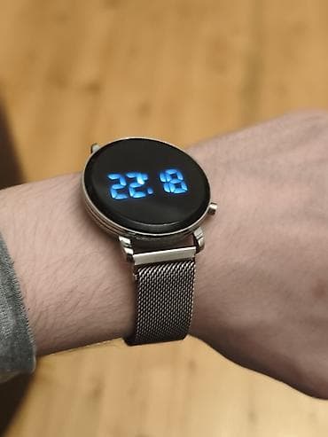 İşlənmiş, Klassik Saat dəsti, rəng - Gümüşü