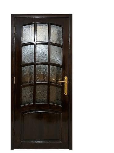 Şüşəli taxta qapı(işlənmiş) 3 ədəd (Qapının kənar çərçivəsi yoxdur