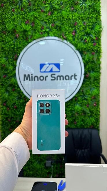 telefunlar: Honor X8c, 256 GB, rəng - Yaşıl, İki sim kartlı — 1