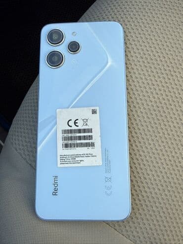 Apple iPhone: Redmi 12, 128 GB, rəng - Mavi, Sensor, Barmaq izi, İki sim kartlı — 3
