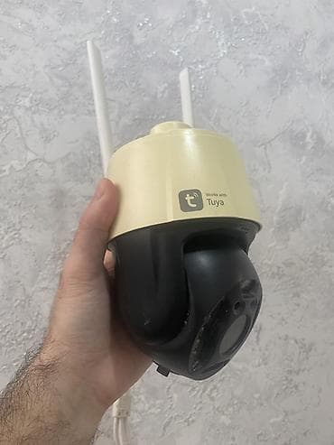 redmi note 7 adapter: Tuya ilə işləyən Wi‑Fi PTZ təhlükəsizlik kameraları 2 denesi bir yerde — 5