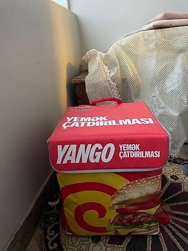 termo canta: YANGO yemək çatdırılması üçün termo kürək çantası - Ölçü: böyük — 1