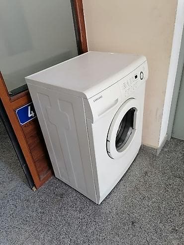 Samsung önyükləməli paltaryuyan maşın - Yük həcmi: 5.2 kq (etiketdə — 3