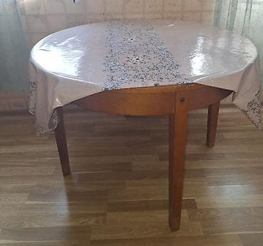 Mətbəx masası, İşlənmiş, Açılan, Taxta, Oval masa lalafo.az -da Mətbəx masası, İşlənmiş, Açılan, Taxta, Oval masa