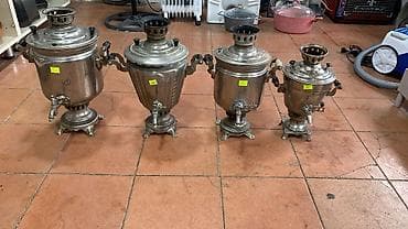 koz ve komur arasindaki ferq: Məhsul: Köhnə tip metal samovarlar (bir neçə model və ölçü) — 3