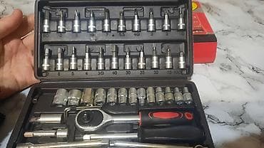 açar seti: Yeni Açar dəsti ədəd: 46 — 1