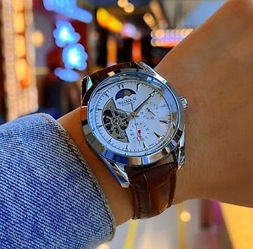 dəmir saatlar: WELSIKAI Automatic kişi qol saatı Xüsusiyyətlər: - Avtomatik mexanizm — 4