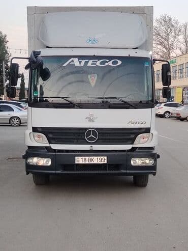 w211 oturacaq: Yükdaşıma üçün tentəsiz qapalı furqonlu yük maşını (Atego tipli) — 7