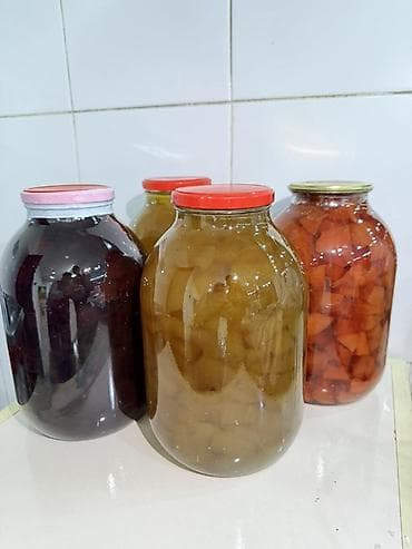 Meyvə-tərəvəz konservləri – ev resepti ilə hazırlanmış mürəbbə və — 2