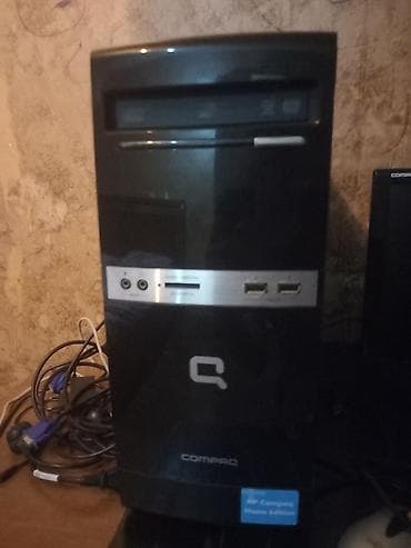 hp compaq: HP Compaq stolüstü kompüter dəsti Tərkib: - HP Compaq sistem bloku — 2