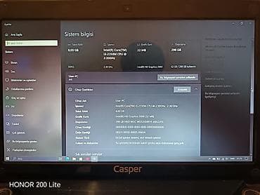 ps4 pro disc: Casper noutbuk - Prosessor: Intel Core i3 (stiker üzərində — 5