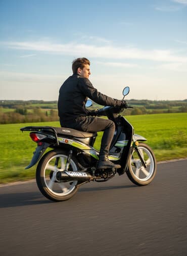 Moon - ZX50, 50 sm3, 2022 il, 15039 km — 2