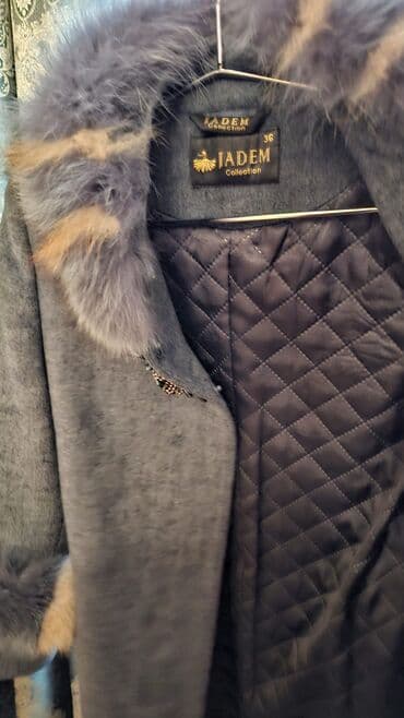IADEM Collection qadın palto - Rəng: boz - Beden: 36 (etiketdə