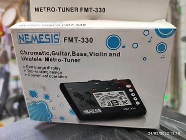 Musiqi alətlərini koklemək üçün tuner Metranom Ritm sayan ölçü Bütün