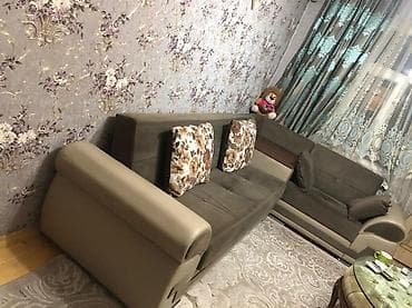 Садовая, уличная мебель: Künc divan yaxşı vəziyyətdədir 2*3 ölçüdədir aılır bazası var təcili — 1
