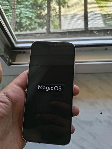 note 15 pro max: Honor 400 Lite, 256 GB, rəng - Ağ, Barmaq izi — 2
